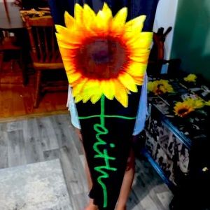 Sunflower leggings. Never worn.